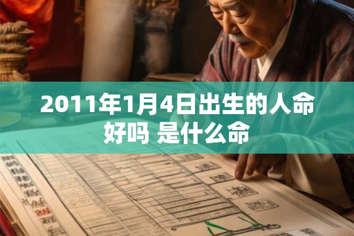 2011年1月4日出生的人命好吗 是什么命