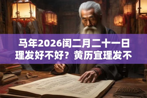 马年2026闰二月二十一日理发好不好？黄历宜理发不