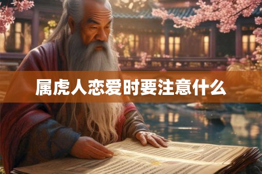 属虎人恋爱时要注意什么 属虎人恋爱时要注意什么