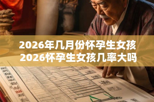 2026年几月份怀孕生女孩 2026怀孕生女孩几率大吗