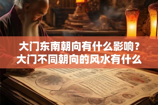 大门东南朝向有什么影响？大门不同朝向的风水有什么不同？