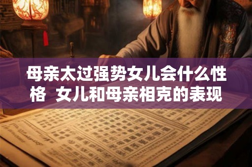 母亲太过强势女儿会什么性格  女儿和母亲相克的表现
