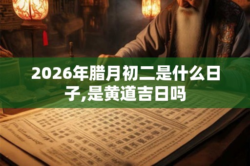 2026年腊月初二是什么日子,是黄道吉日吗