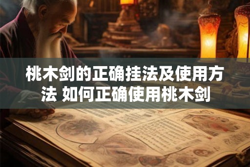 桃木剑的正确挂法及使用方法 如何正确使用桃木剑