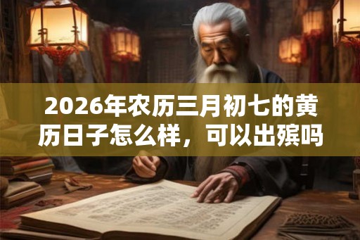 2026年农历三月初七的黄历日子怎么样,可以出殡吗? 2026年农历三月初七的黄历日子怎么样,可以出殡吗?
