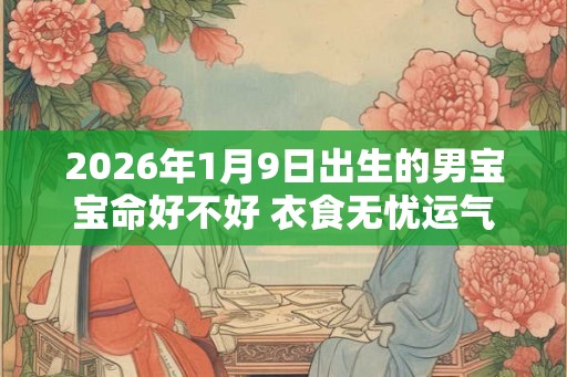 2026年1月9日出生的男宝宝命好不好 衣食无忧运气好