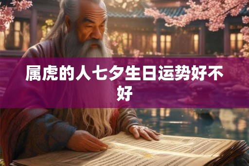 属虎的人七夕生日运势好不好 属虎的人七夕生日运势好不好