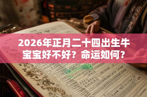 2026年正月二十四出生牛宝宝好不好？命运如何？