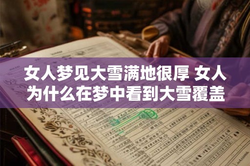 女人梦见大雪满地很厚 女人为什么在梦中看到大雪覆盖大地 女人梦见大雪满地很厚 女人为什么在梦中看到大雪覆盖大地
