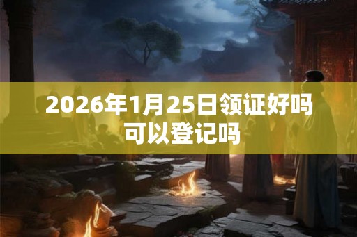 2026年1月25日领证好吗 可以登记吗