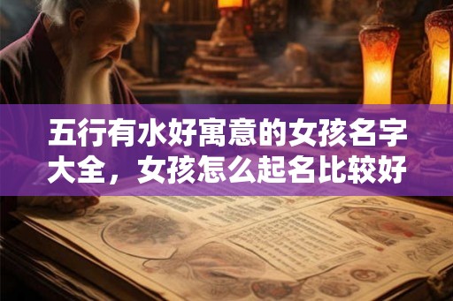 五行有水好寓意的女孩名字大全，女孩怎么起名比较好？