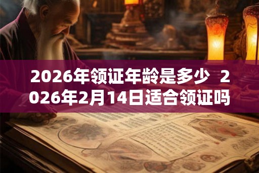 2026年领证年龄是多少  2026年2月14日适合领证吗