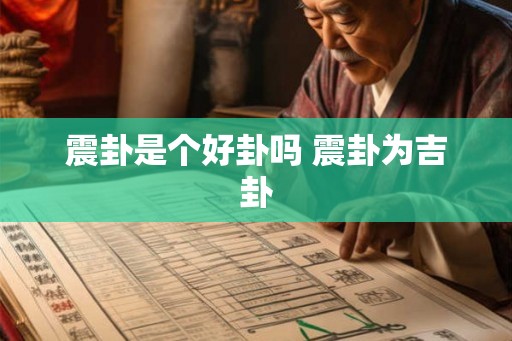 震卦是个好卦吗 震卦为吉卦