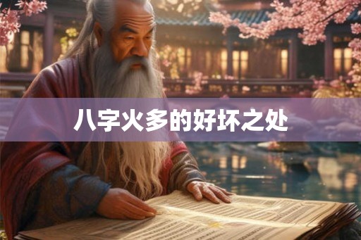 八字火多的好坏之处 八字火多的好坏之处