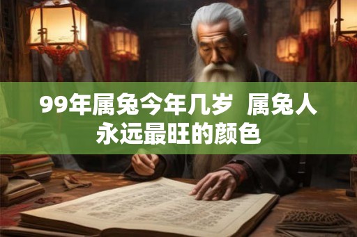99年属兔今年几岁  属兔人永远最旺的颜色