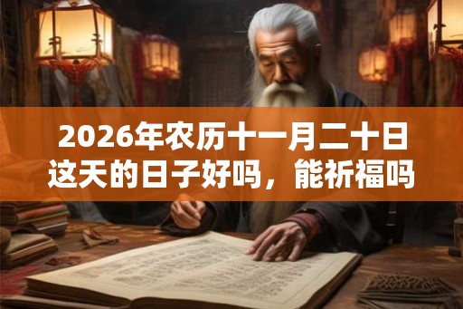 2026年农历十一月二十日这天的日子好吗，能祈福吗？