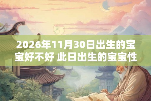 2026年11月30日出生的宝宝好不好 此日出生的宝宝性格