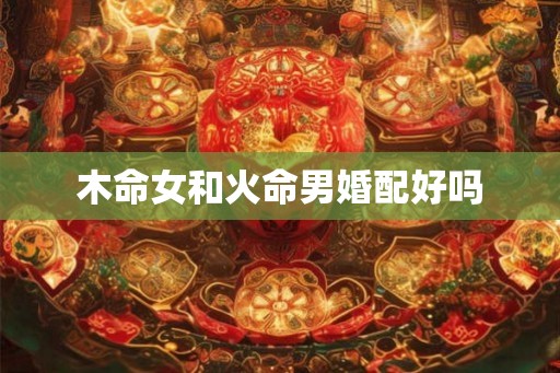 木命女和火命男婚配好吗