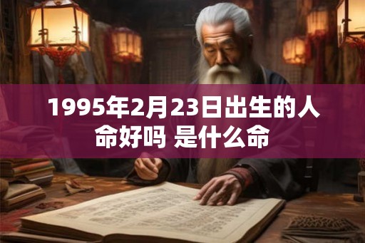 1995年2月23日出生的人命好吗 是什么命