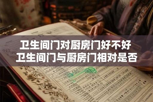卫生间门对厨房门好不好 卫生间门与厨房门相对是否恰当