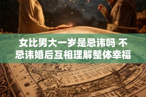 女比男大一岁是忌讳吗 不忌讳婚后互相理解整体幸福顺利