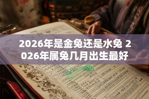 2026年是金兔还是水兔 2026年属兔几月出生最好