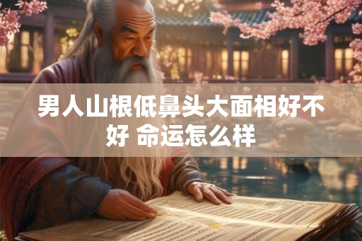 男人山根低鼻头大面相好不好 命运怎么样