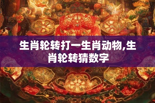 生肖轮转打一生肖动物,生肖轮转猜数字