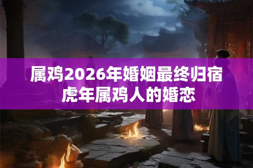 属鸡2026年婚姻最终归宿 虎年属鸡人的婚恋