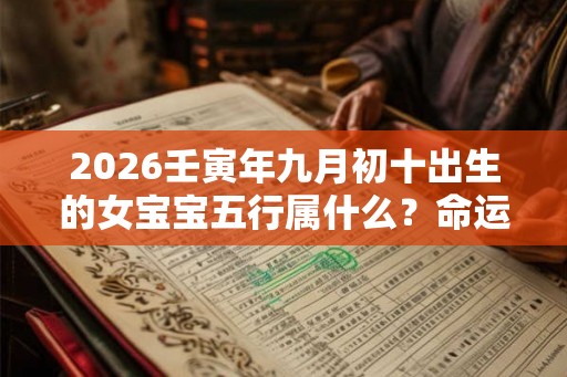 2026壬寅年九月初十出生的女宝宝五行属什么？命运解析