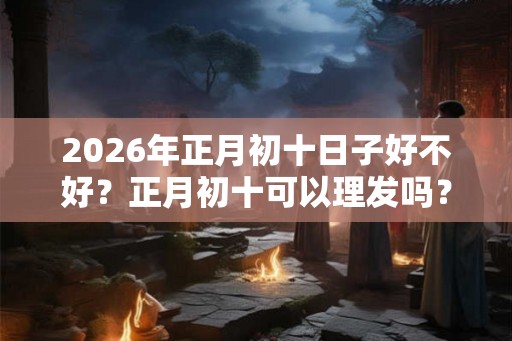 2026年正月初十日子好不好？正月初十可以理发吗？