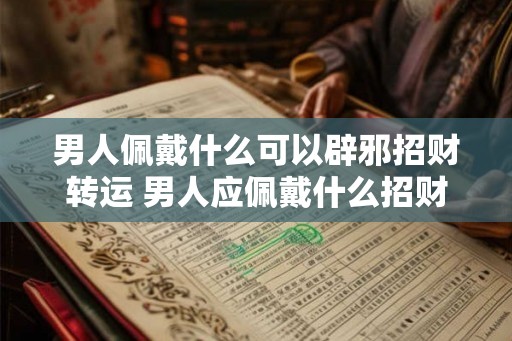男人佩戴什么可以辟邪招财转运 男人应佩戴什么招财辟邪