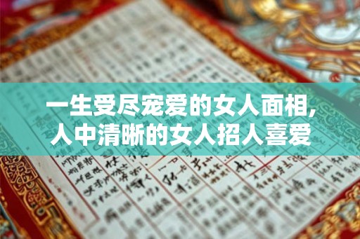 一生受尽宠爱的女人面相,人中清晰的女人招人喜爱