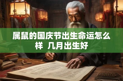 属鼠的国庆节出生命运怎么样  几月出生好