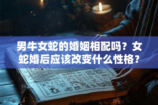 男牛女蛇的婚姻相配吗？女蛇婚后应该改变什么性格？