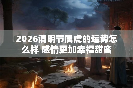 2026清明节属虎的运势怎么样 感情更加幸福甜蜜