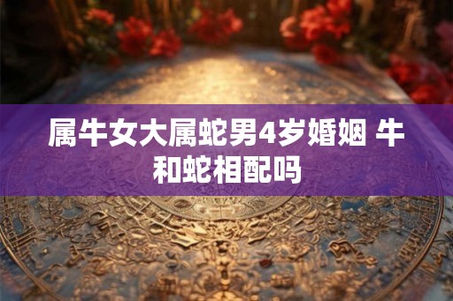 属牛女大属蛇男4岁婚姻 牛和蛇相配吗