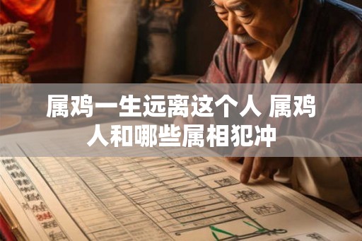 属鸡一生远离这个人 属鸡人和哪些属相犯冲