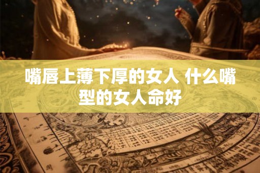嘴唇上薄下厚的女人 什么嘴型的女人命好 嘴唇上薄下厚的女人 什么嘴型的女人命好