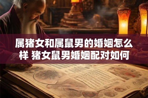 属猪女和属鼠男的婚姻怎么样 猪女鼠男婚姻配对如何