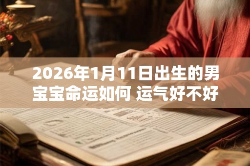 2026年1月11日出生的男宝宝命运如何 运气好不好
