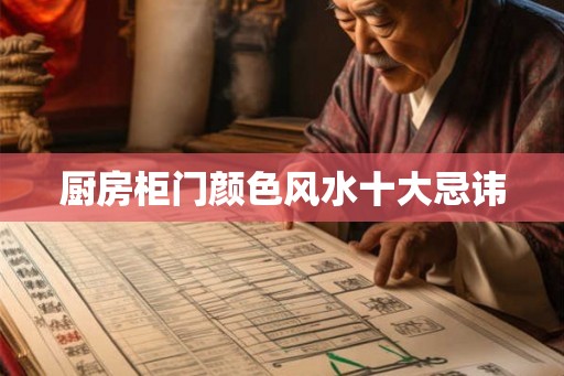 厨房柜门颜色风水十大忌讳 厨房柜门颜色风水十大忌讳
