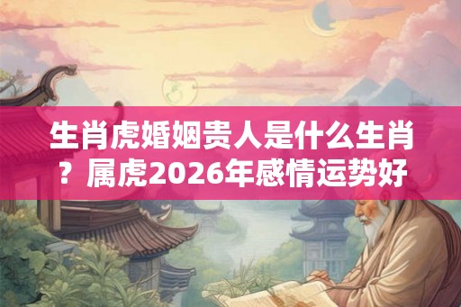 生肖虎婚姻贵人是什么生肖？属虎2026年感情运势好吗？