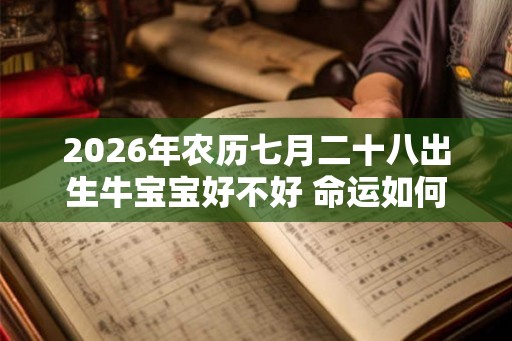 2026年农历七月二十八出生牛宝宝好不好 命运如何