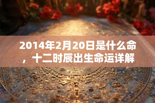 2014年2月20日是什么命，十二时辰出生命运详解