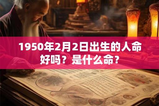 1950年2月2日出生的人命好吗？是什么命？