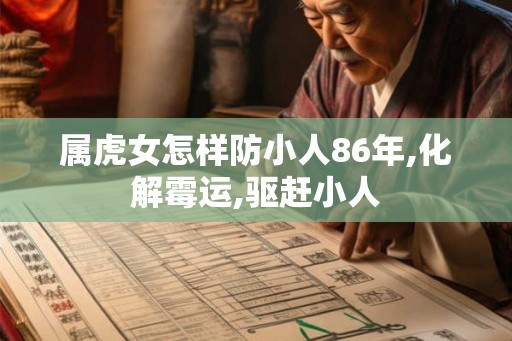 属虎女怎样防小人86年,化解霉运,驱赶小人
