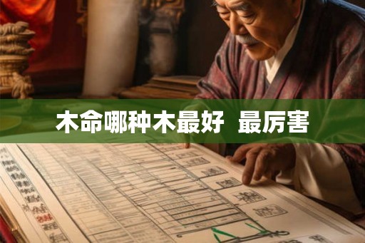木命哪种木最好  最厉害