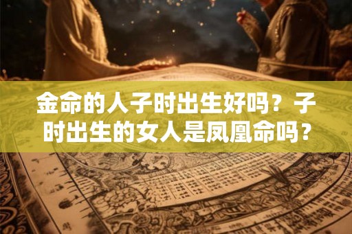 金命的人子时出生好吗？子时出生的女人是凤凰命吗？