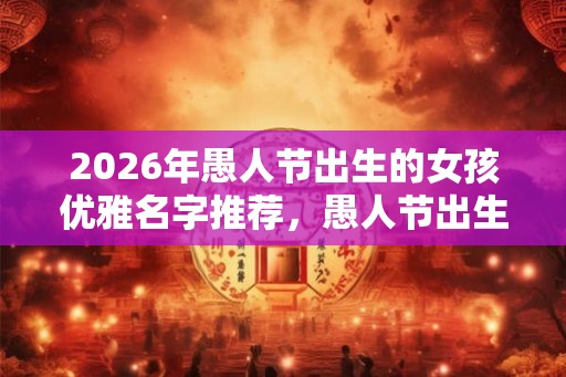 2026年愚人节出生的女孩优雅名字推荐，愚人节出生有福气？